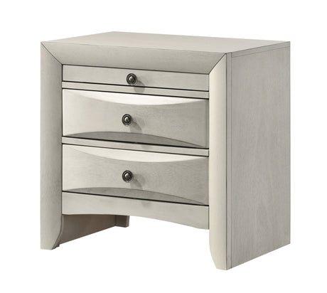 Emily White Storage Platform Bedroom Set by Crown Mark at Eve Furniture