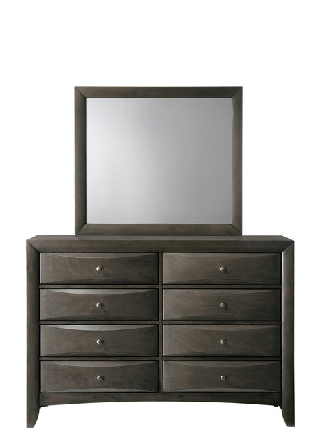 Emily Gray Dresser by Crown Mark at Eve Furniture