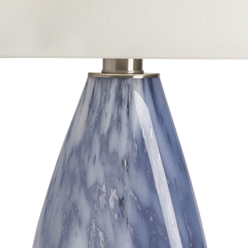 Emma Blue Table Lamp by Crestview at Eve Furniture