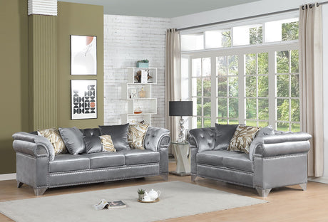 Emma Grey Living Room Set by New Era Innovations at Eve Furniture