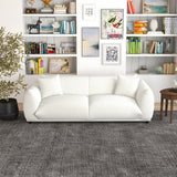 Emma Mid Century Modern Luxury Cream Boucle Sofa by Ashcroft Furniture at Eve Furniture