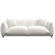 Emma Mid Century Modern Luxury Cream Boucle Sofa by Ashcroft Furniture at Eve Furniture