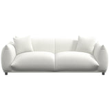 Emma Mid Century Modern Luxury Cream Boucle Sofa by Ashcroft Furniture at Eve Furniture