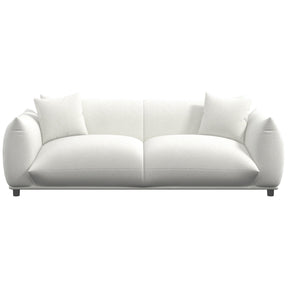 Emma Mid Century Modern Luxury Cream Boucle Sofa by Ashcroft Furniture at Eve Furniture