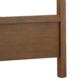 Emmalyn Bed, Dark Brown by Dovetail at Eve Furniture