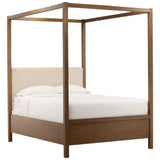 Emmalyn Bed, Dark Brown by Dovetail at Eve Furniture