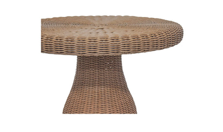 Emmeline Outdoor Side Table Natural by Moe's Home at Eve Furniture