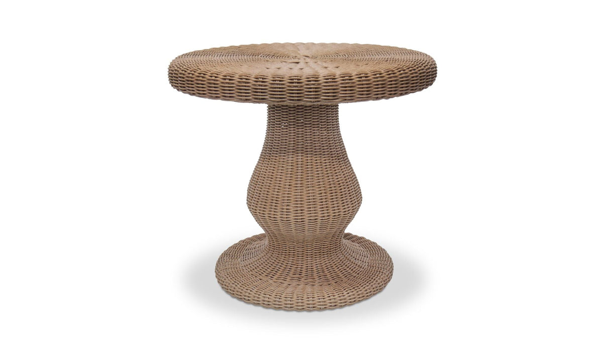 Emmeline Outdoor Side Table Natural by Moe's Home at Eve Furniture