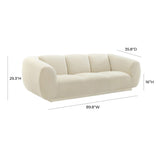 Emmet Velvet Sofa by TOV Furniture at Eve Furniture