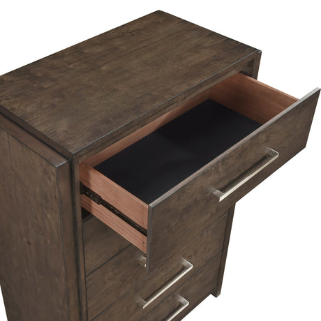 Emmett Dark Walnut Chest by Homelegance at Eve Furniture