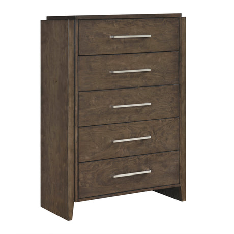 Emmett Dark Walnut Chest by Homelegance at Eve Furniture
