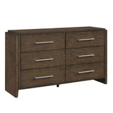 Emmett Dark Walnut Dresser by Homelegance at Eve Furniture