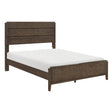 Emmett Dark Walnut King Bed by Homelegance at Eve Furniture