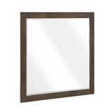 Emmett Dark Walnut Mirror (Mirror Only) by Homelegance at Eve Furniture