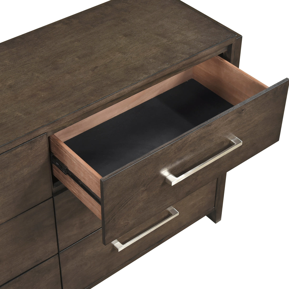 Emmett Dark Walnut Mirror (Mirror Only) by Homelegance at Eve Furniture