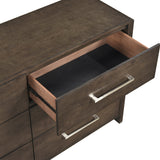 Emmett Dark Walnut Mirror (Mirror Only) by Homelegance at Eve Furniture