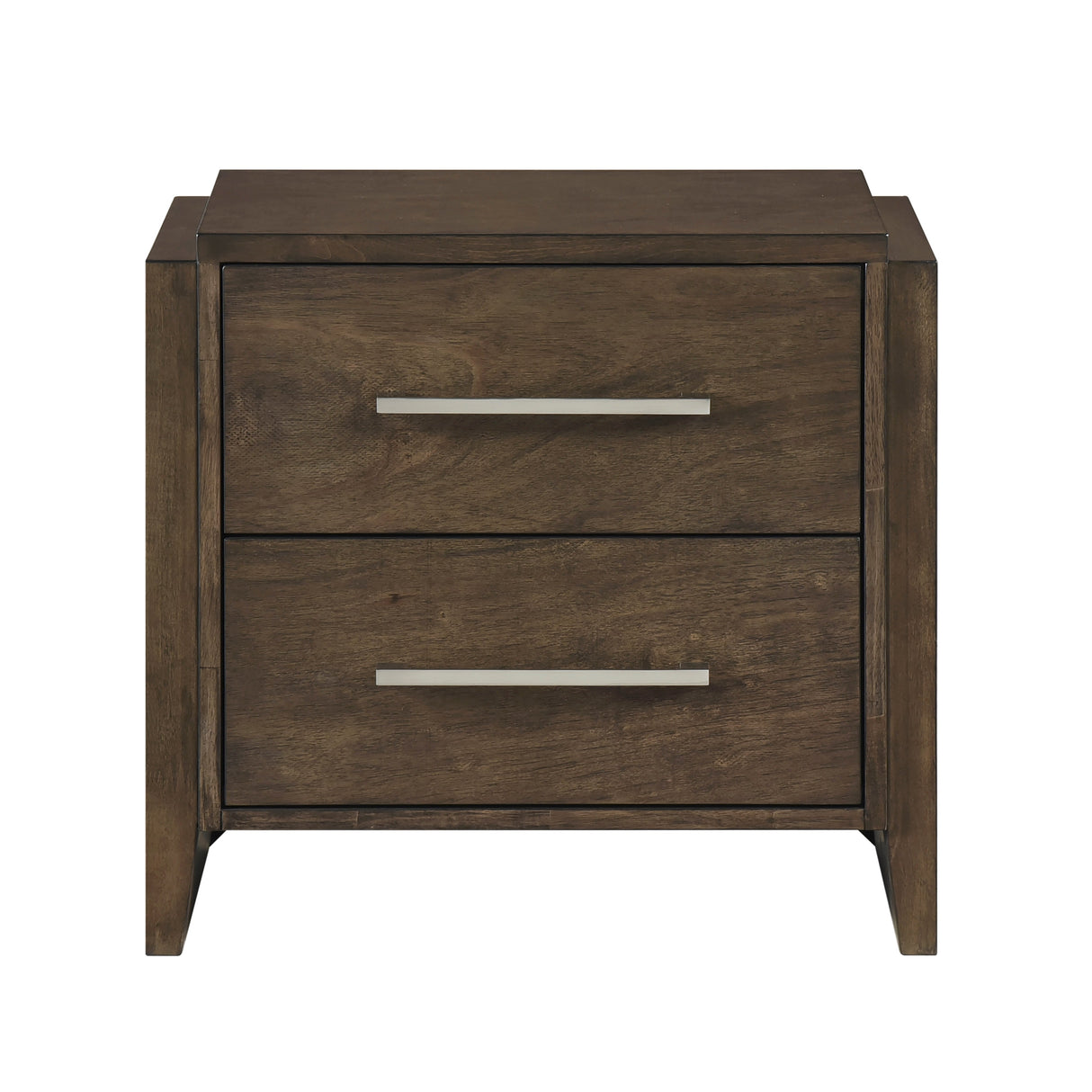 Emmett Dark Walnut Nightstand by Homelegance at Eve Furniture