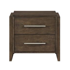 Emmett Dark Walnut Nightstand by Homelegance at Eve Furniture