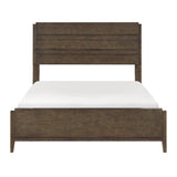 Emmett Dark Walnut Queen Bed by Homelegance at Eve Furniture