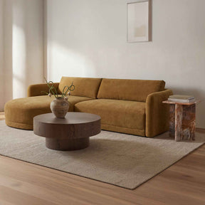 Emmy Ginger Left Sectional by Moe's Home at Eve Furniture