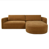 Emmy Ginger Right Sectional by Moe's Home at Eve Furniture