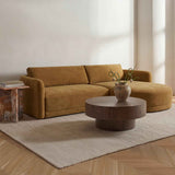 Emmy Ginger Right Sectional by Moe's Home at Eve Furniture