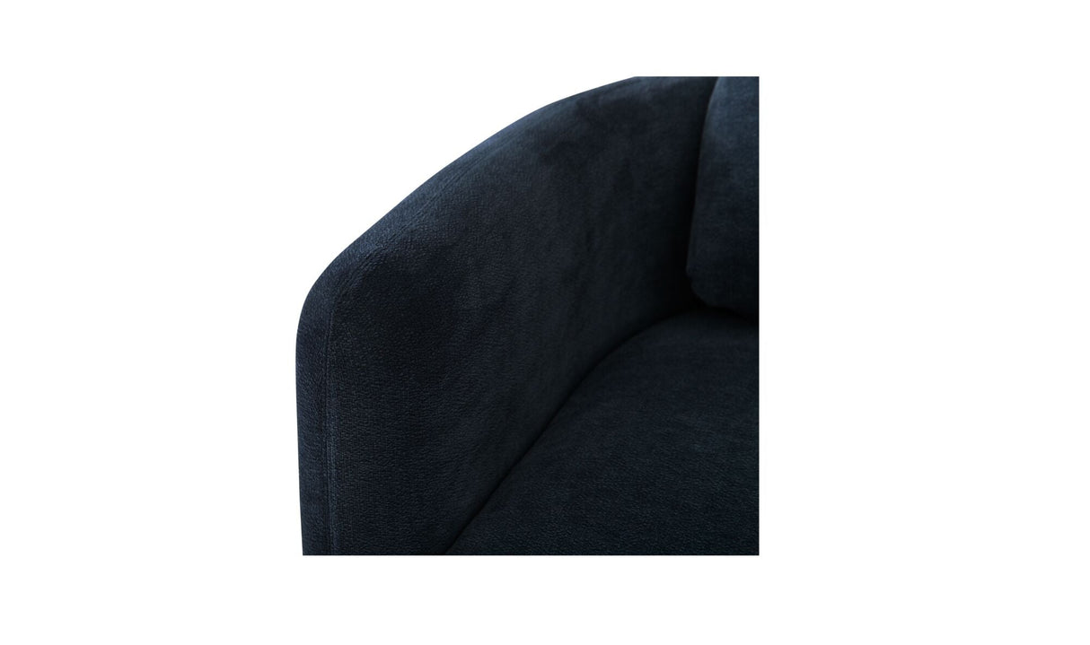 Emmy Sectional Dark Blue by Moe's Home at Eve Furniture