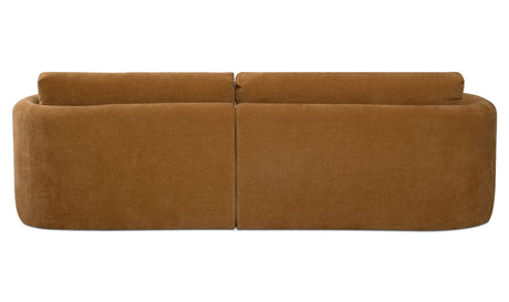 Emmy Sectional Ginger by Moe's Home at Eve Furniture
