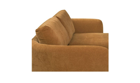 Emmy Sectional Ginger by Moe's Home at Eve Furniture