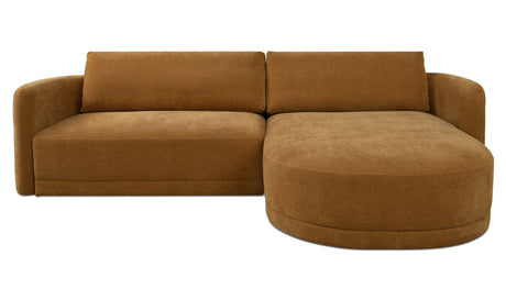 Emmy Sectional Ginger by Moe's Home at Eve Furniture