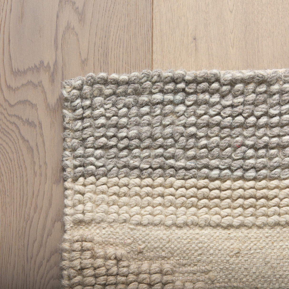 Emory 8x10 Gray Wool Hand Woven Diamond Patterned Rug by Mercana at Eve Furniture