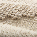 Emory 8x10 Gray Wool Hand Woven Diamond Patterned Rug by Mercana at Eve Furniture