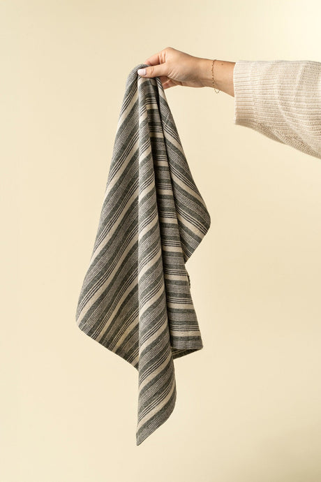 Emory Stripe Tea Towels S/2, Set of 2 by Mercana at Eve Furniture