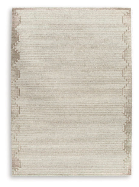 Emorymore Brown/Beige Extra Large Rug by Ashley at Eve Furniture