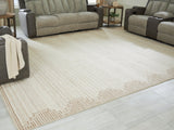 Emorymore Brown/Beige Extra Large Rug by ASHLEY FURNITURE at Eve Furniture