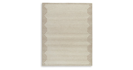 Emorymore Brown/Beige Large Rug by Ashley at Eve Furniture