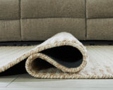 Emorymore Brown/Beige Large Rug by ASHLEY FURNITURE at Eve Furniture