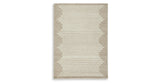 Emorymore Brown/Beige Medium Rug by Ashley at Eve Furniture