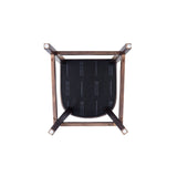 Emperor Faux Leather Barstool in Pebble Grey by Manhattan Comfort at Eve Furniture