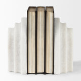 Empire Granite Resin Arc Book End Set by Mercana at Eve Furniture