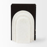 Empire Granite Resin Arc Book End Set by Mercana at Eve Furniture
