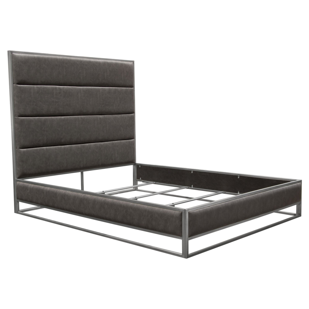 Empire Grey Eastern King Bed by Diamond Sofa at Eve Furniture