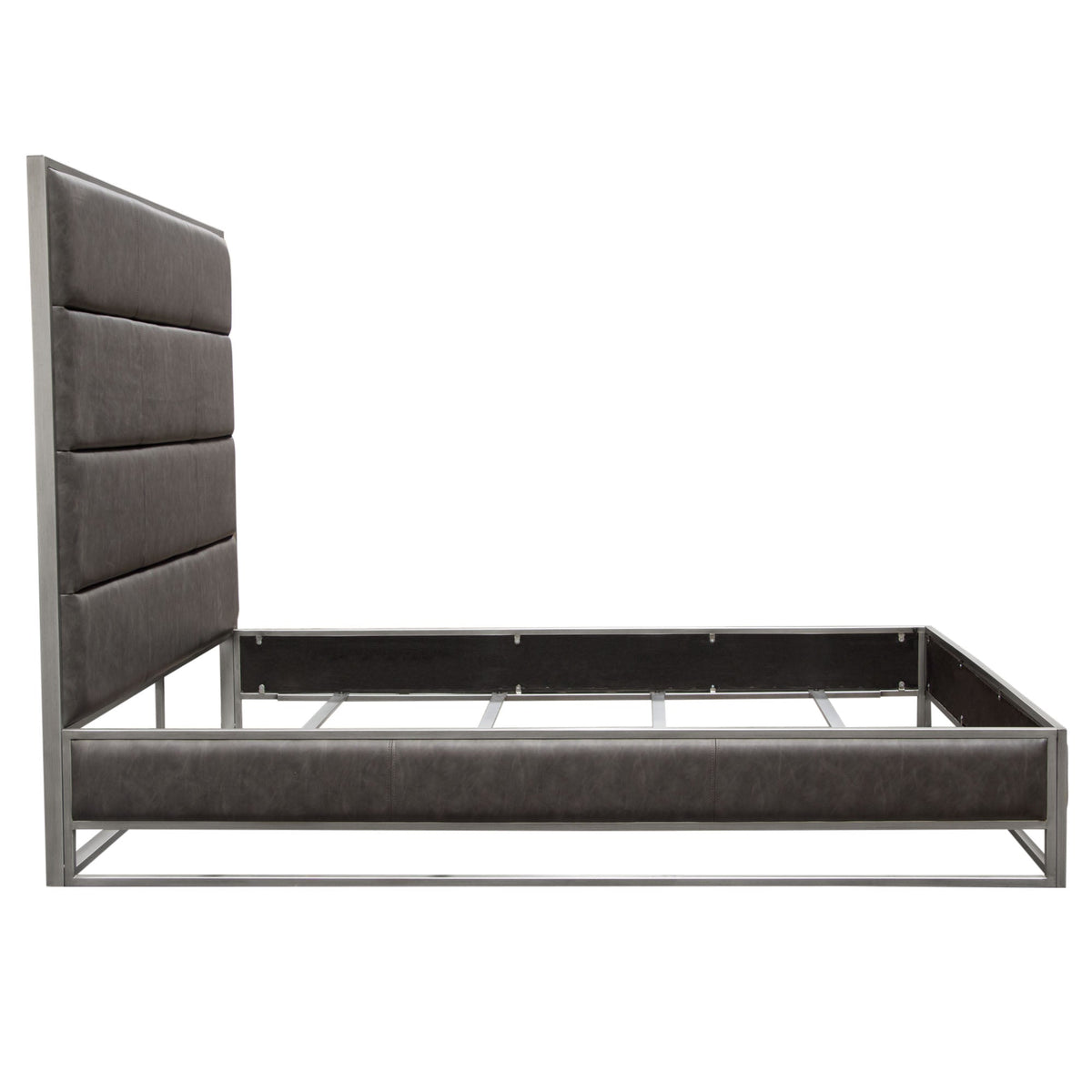Empire Grey Eastern King Bed by Diamond Sofa at Eve Furniture
