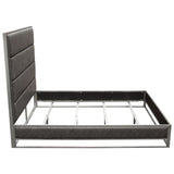 Empire Grey Eastern King Bed by Diamond Sofa at Eve Furniture