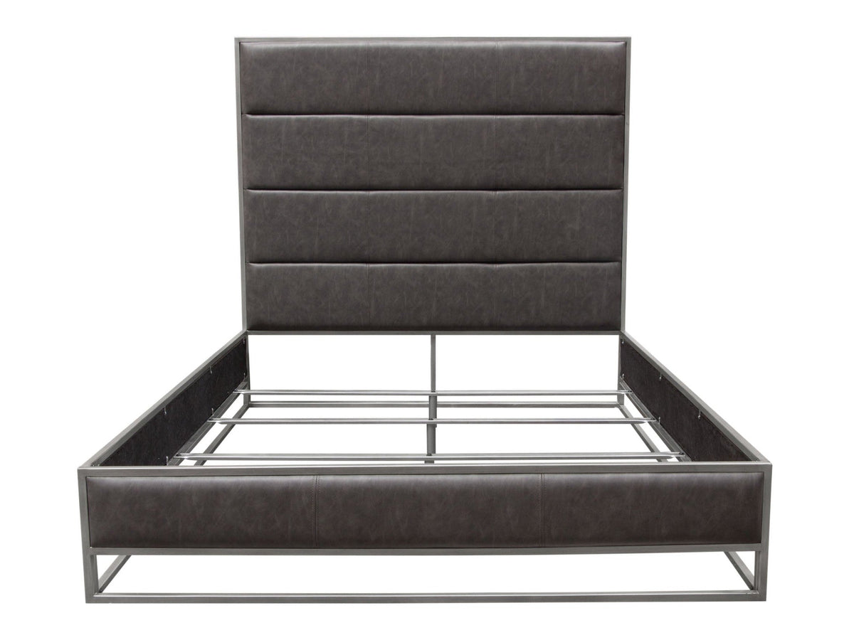 Empire Grey Eastern King Bed by Diamond Sofa at Eve Furniture