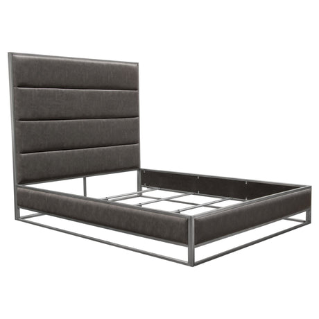 Empire Grey Queen Bed by Diamond Sofa at Eve Furniture