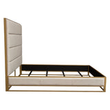Empire Sand Eastern King Bed by Diamond Sofa at Eve Furniture