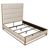 Empire Sand Queen Bed by Diamond Sofa at Eve Furniture