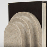 Empire Sandstone Resin Arc Book End Set by Mercana at Eve Furniture