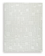 Empriss Ivory Large Rug by Ashley at Eve Furniture